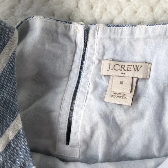 J Crew Railroad Dress - Picture 3 of 5